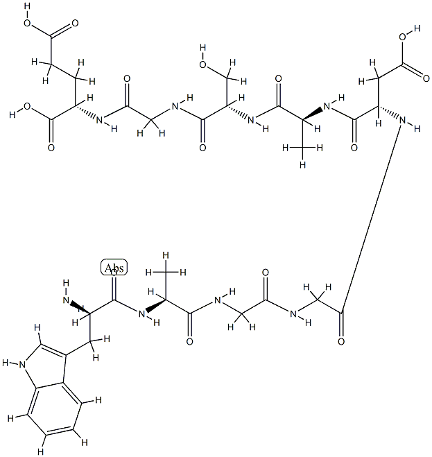 delta sleep-inducing peptide, Trp(1)- CAS#: 77739-16-3