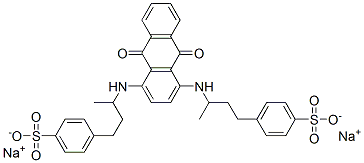 disodium 4,4'-[(9,10-dihydro-9,10-dioxo-1,4-anthrylene)bis[imino(3-methylpropane-1,3-diyl)]]bis(benzenesulphonate) CAS#: 73398-31-9
