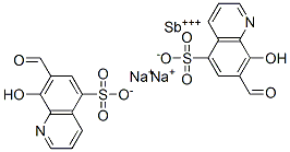 disodium: antimony: 7-formyl-8-hydroxy-quinoline-5-sulfonate: 7-formyl -8-hydroxy-quinoline-5-sulfonic acid: hydroxide CAS#: 77824-43-2