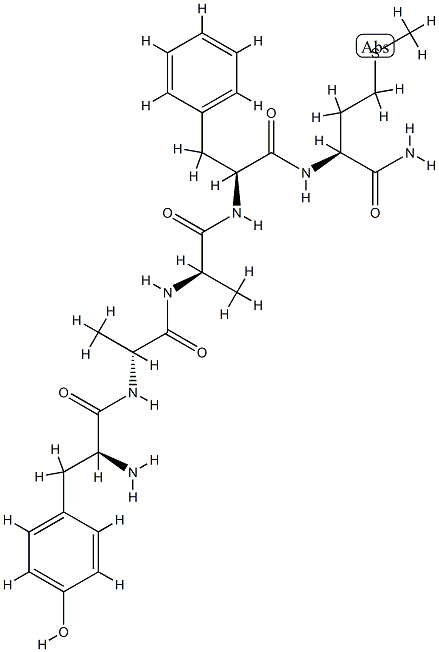 enkephalinamide-Met, Ala(2,3)- CAS#: 75059-08-4