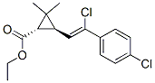ethyl (1S,3R)-3-[(Z)-2-chloro-2-(4-chlorophenyl)ethenyl]-2,2-dimethyl- cyclopropane-1-carboxylate CAS#: 78479-01-3