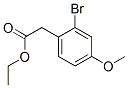 ethyl-2-bromo-4-methoxyphenylacetate CAS#: 77053-56-6