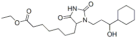 ethyl 3-(3-cyclohexyl-3-hydroxypropyl)-2,5-dioxoimidazolidine-4-heptanoate CAS#: 72814-29-0