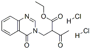 ethyl 3-oxo-2-[(4-oxoquinazolin-3-yl)methyl]butanoate dihydrochloride CAS#: 75159-44-3