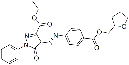ethyl 4,5-dihydro-5-oxo-1-phenyl-4-[[4-[[(tetrahydro-2-furyl)methoxy]carbonyl]phenyl]azo]-1H-pyrazole-3-carboxylate CAS#: 79044-55-6