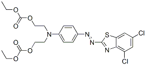 ethyl 5-[4-[(4,6-dichlorobenzothiazol-2-yl)azo]phenyl]-9-oxo-2,8,10-trioxa-5-azadodecanoate CAS#: 77486-75-0