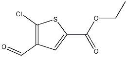 ethyl 5-chloro-4-formylthiophene-2-carboxylate CAS#: 74598-06-4