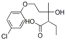 ethyl-(p-chlorophenoxy)-3-hydroxy-3-methylpentanoate CAS#: 77087-97-9
