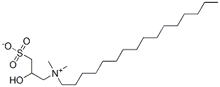 hexadecyl(2-hydroxy-3-sulphonatopropyl)dimethylammonium CAS#: 7425-09-12