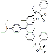 hydrogen [4-[[4-(diethylamino)phenyl][4-[ethyl(sulphonatobenzyl)amino]-o-tolyl]methylene]-3-methylcyclohexa-2,5-dien-1-ylidene](ethyl)(sulphonatobenzyl)ammonium CAS#: 73215-38-0