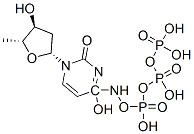 [hydroxy-[hydroxy-[[(2R,3S,5R)-3-hydroxy-5-[4-(hydroxyamino)-2-oxo-pyr imidin-1-yl]oxolan-2-yl]methoxy]phosphoryl]oxy-phosphoryl]oxyphosphoni c acid CAS#: 78232-33-4