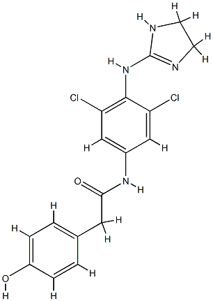 hydroxyphenacetyl aminoclonidine CAS#: 76958-98-0