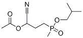 isobutyl [3-(acetyloxy)-3-cyanopropyl]methylphosphinate CAS#: 76734-38-8