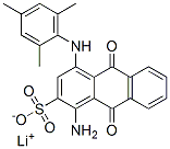 lithium 1-amino-9,10-dihydro-9,10-dioxo-4-[(2,4,6-trimethylphenyl)amino]anthracene-2-sulphonate CAS#: 72927-96-9