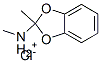 methyl-(2-methylbenzo[1,3]dioxol-2-yl)azanium chloride CAS#: 78186-61-5