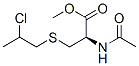 methyl (2R)-2-acetamido-3-(2-chloropropylsulfanyl)propanoate CAS#: 78774-18-2