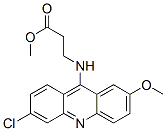 methyl 3-[(6-chloro-2-methoxy-acridin-9-yl)amino]propanoate CAS#: 77420-88-3