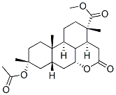methyl 3 alpha-acetoxy-13 alpha-carbomethoxy-16-oxo-17-oxa-13,17-seco-7 alpha,17-cyclo-5 beta-androstane CAS#: 74915-13-2