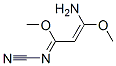 methyl 3-amino-N-cyano-3-methoxyacrylimidate CAS#: 77087-96-8