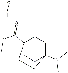 methyl 4-(dimethylamino)bicyclo[2.2.2]octane-1-carboxylate hydrochloride CAS#: 72422-69-6