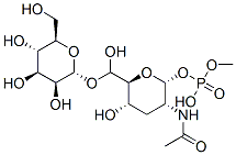 methyl 6-(2-acetamido-2-deoxy-alpha-glucopyranosyl phosphate)-alpha-mannopyranoside CAS#: 79671-06-0