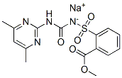 methyl o-[[[[(4,6-dimethyl-2-pyrimidinyl)amino]carbonyl]amino]sulphonyl]benzoate, monosodium salt CAS#: 79793-02-5