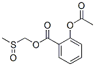 methylsulfinylmethyl 2-acetoxybenzoate CAS#: 76432-33-2