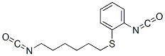 o-[(6-isocyanatohexyl)thio]phenyl isocyanate CAS#: 76806-14-9