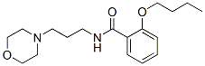 o-Butoxy-N-(3-morpholinopropyl)benzamide CAS#: 78109-82-7