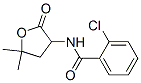 o-Chloro-N-(5,5-dimethyl-2-oxotetrahydrofuran-3-yl)benzamide CAS#: 77694-30-5