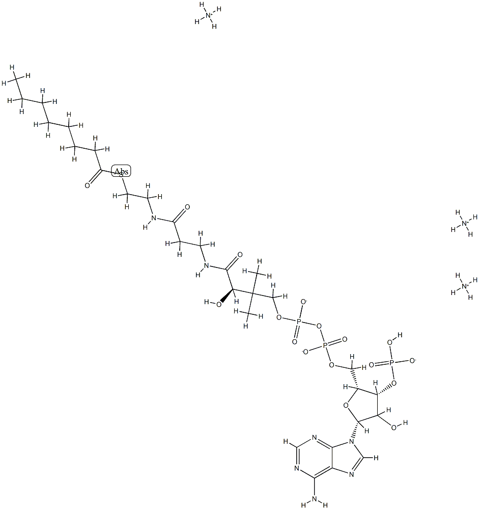 octanoyl CoenzyMe A (aMMoniuM salt) CAS#: 799812-82-1