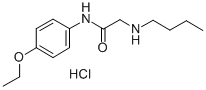 p-ACETOPHENETIDIDE, 2-(BUTYLAMINO)-, HYDROCHLORIDE CAS#: 77966-25-7