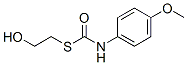 p-Methoxythiocarbanilic acid S-(2-hydroxyethyl) ester CAS#: 73623-21-9