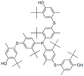p,p',p''-[phosphinylidynetris[[5-tert-butyl-2-methyl-4,1-phenylene]thio]]tris[6-tert-butyl-m-cresol] CAS#: 73179-39-2