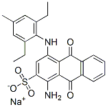 sodium 1-amino-4-[(2,6-diethyl-4-methylphenyl)amino]-9,10-dihydro-9,10-dioxoanthracene-2-sulphonate CAS#: 72968-73-1