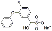 sodium 4-fluoro-alpha-hydroxy-3-phenoxytoluene-alpha-sulphonate CAS#: 78649-43-1