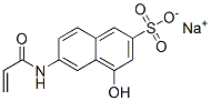 sodium 4-hydroxy-6-[(1-oxoallyl)amino]naphthalene-2-sulphonate CAS#: 79410-64-3