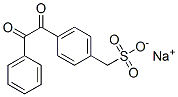 sodium 4-(oxophenylacetyl)toluene-alpha-sulphonate CAS#: 77076-13-2
