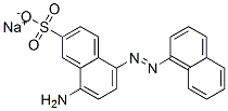sodium 8-amino-5-(naphthylazo)naphthalene-2-sulphonate CAS#: 75627-23-5
