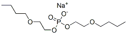 sodium bis(2-butoxyethyl) phosphate CAS#: 75239-49-5