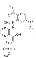 sodium diethyl 2-[(2-amino-8-hydroxy-6-sulphonatonaphthyl)azo]terephthalate CAS#: 73309-51-0