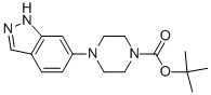 tert-Butyl 4-(1H-indazol-6-yl)piperazine-1-carboxylate CAS#: 744219-43-0