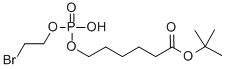tert-Butyl 6-[O-(2-Bromoethyl)phosphoryl)hydroxyhexanoate CAS#: 73839-25-5