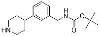 tert-butyl 3-(piperidin-4-yl)benzylcarbaMate CAS#: 725228-49-9