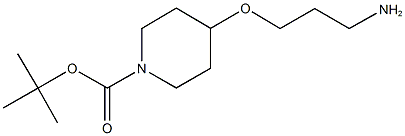 tert-butyl 4-(3-aminopropoxy)piperidine-1-carboxylate CAS#: 771572-33-9