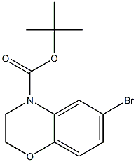 tert-butyl 6-broMo-2,3-dihydrobenzo[b][1,4]oxazine-4-carboxylate CAS#: 719310-31-3