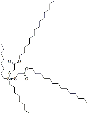 tetradecyl 4,4-dioctyl-7-oxo-8-oxa-3,5-dithia-4-stannadocosanoate CAS#: 79330-84-0