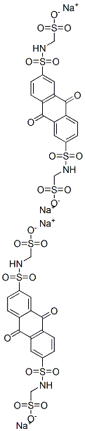 tetrasodium [(9,10-dihydro-9,10-dioxoanthracene-2,6-diyl)bis(sulphonylimino)]bismethanesulphonate CAS#: 74727-37-0
