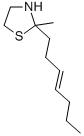 trans-2-(3-Heptenyl)-2-methylthiazolidine CAS#: 75606-67-6