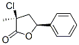 trans-3-chlorodihydro-3-methyl-5-phenylfuran-2(3H)-one CAS#: 72407-00-2